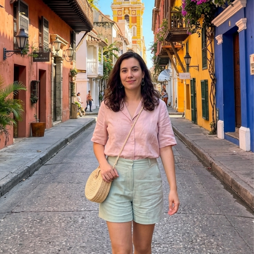 Debora Ribeiro em Cartagena